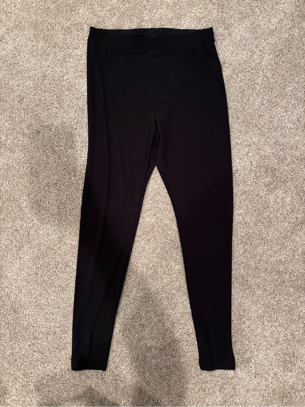 Valentina Black High-Rise Stretch Leggings
